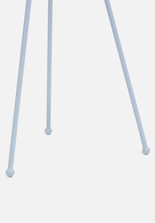 Sixth Floor - Lana planter with stand - soft blue