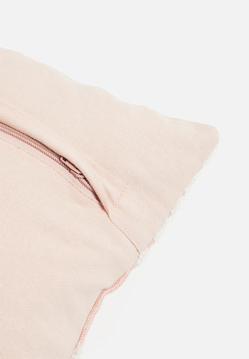 Sixth Floor - Daisy love cushion cover- peach