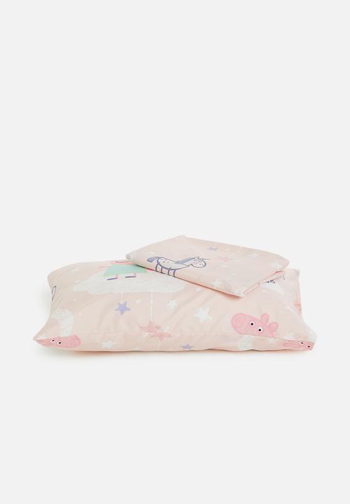 Character Group - Peppa pig reversible duvet cover set - pink
