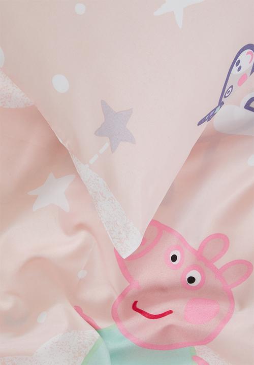 Character Group - Peppa pig reversible duvet cover set - pink