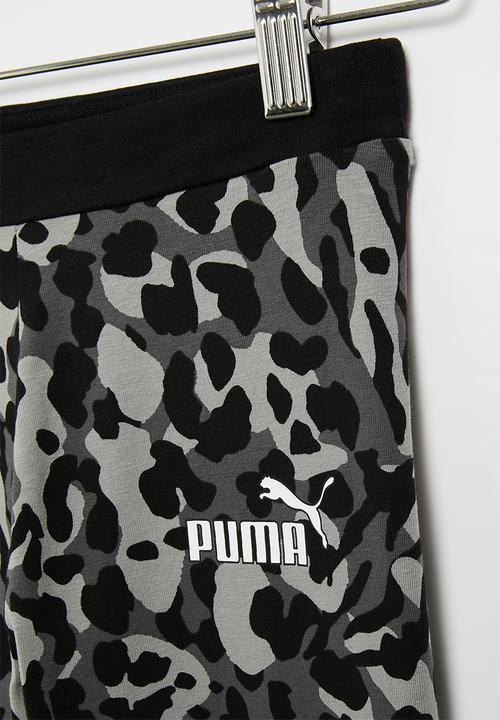 PUMA - Alpha aop leggings g - puma black