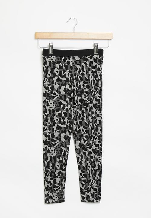 PUMA - Alpha aop leggings g - puma black