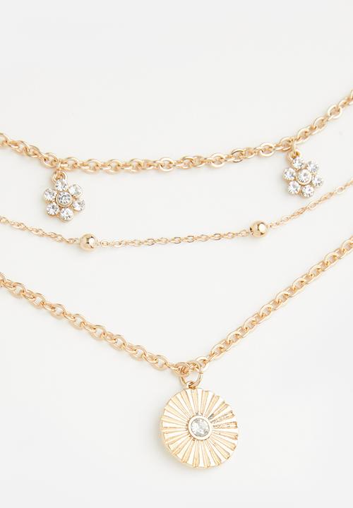 Superbalist - Keke layered necklace - gold