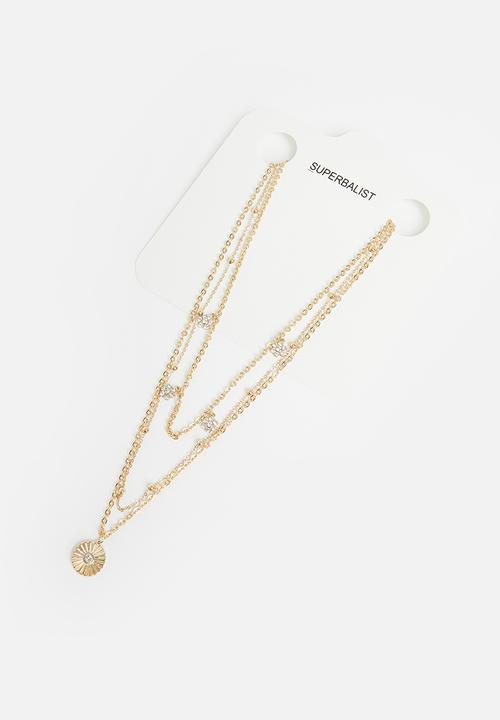 Superbalist - Keke layered necklace - gold