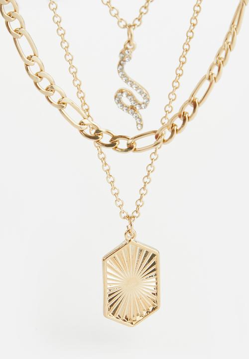Superbalist - Paris layered necklace - gold