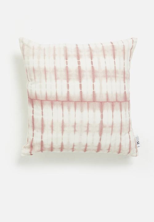 Mars cushion cover - pink & white