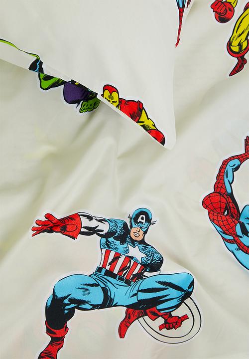 Character Group - Marvel reversible duvet cover set - multi