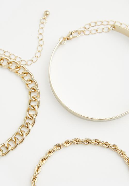 Superbalist - Alice bracelet set - gold