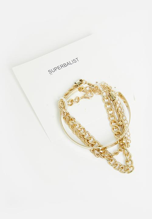 Superbalist - Alice bracelet set - gold
