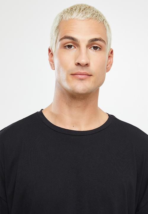 Trendyol - Make good things happen oversized fit tee - black