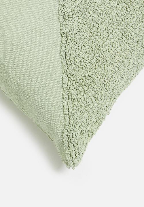 Sixth Floor - Arrow cushion cover - green