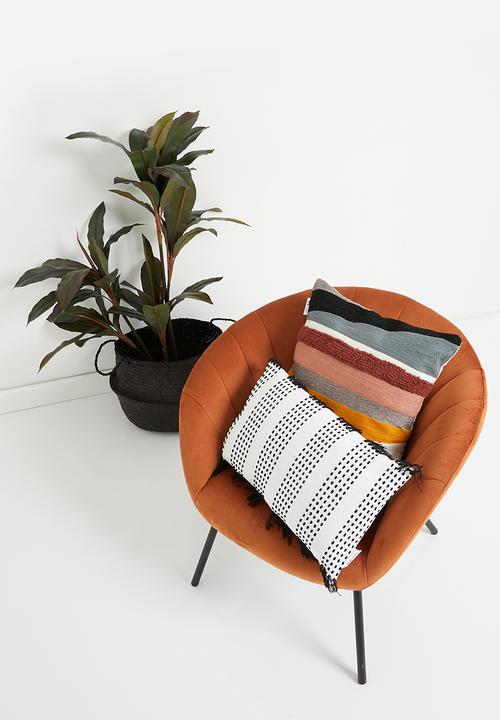 Sixth Floor - Sidra cushion cover - black & white