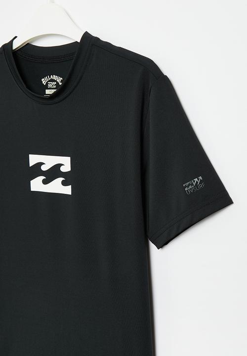 Billabong  - All day wave boys lf short sleeve - black