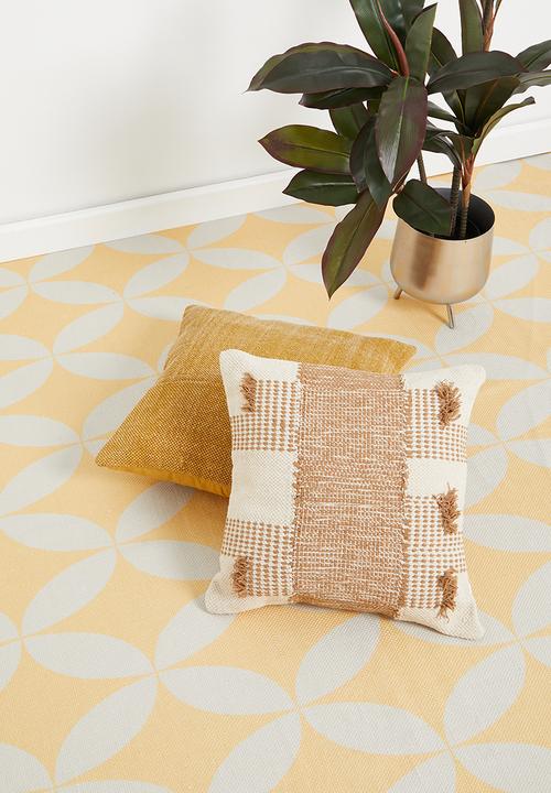 Sixth Floor - Indi cushion cover - brown & natural