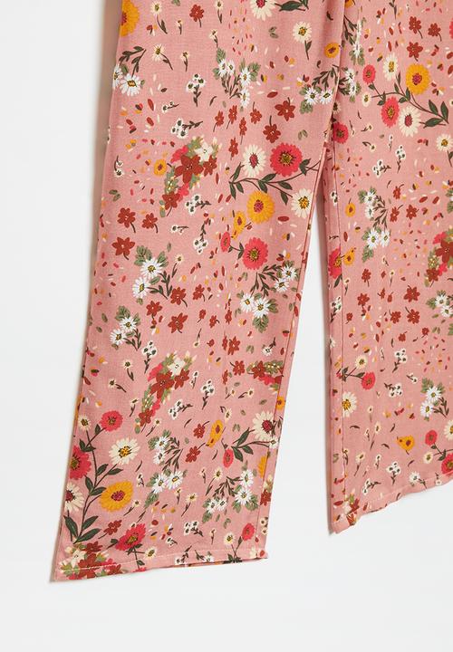 Superbalist - Printed jumpsuit - pink
