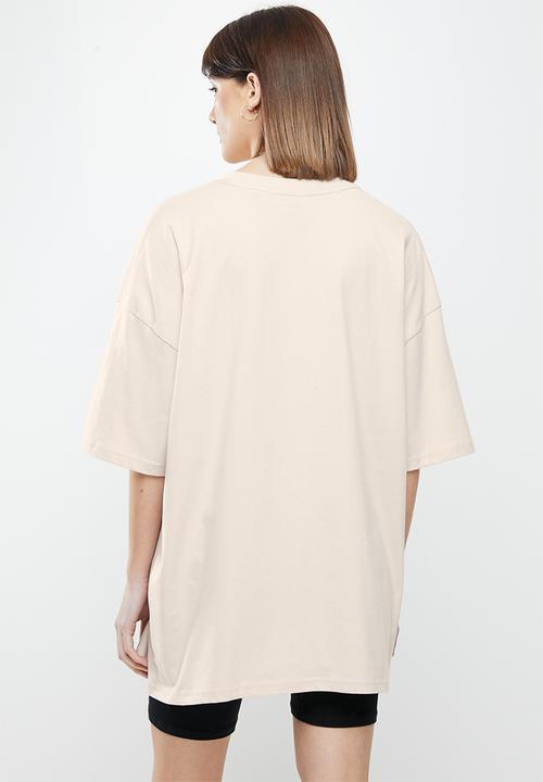Factorie - Oversized graphic tee - san diego/light stone