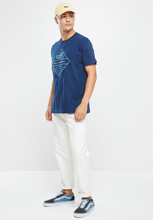 Billabong  - Diamond short sleeve tee - navy