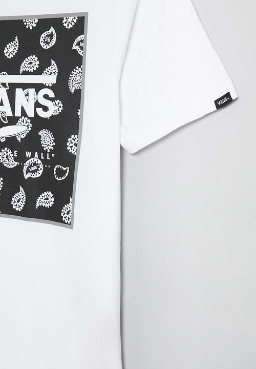 Vans - By print box boys - white & frost grey