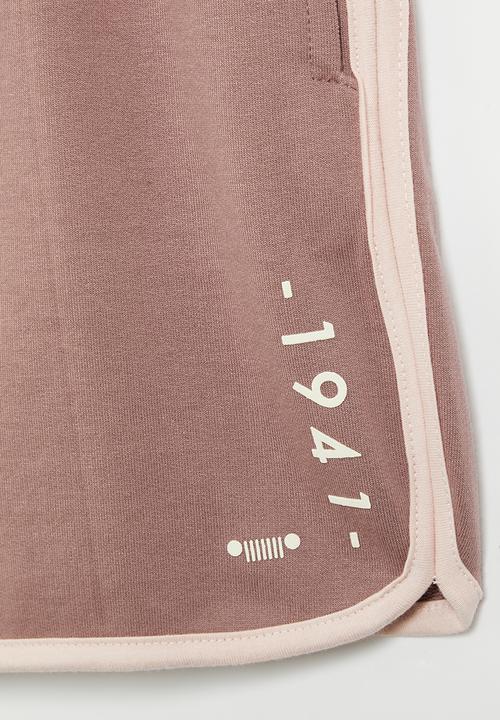 JEEP - Fleece short - lilac