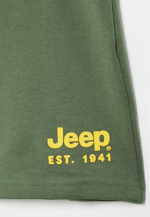 JEEP - Fleece short - green