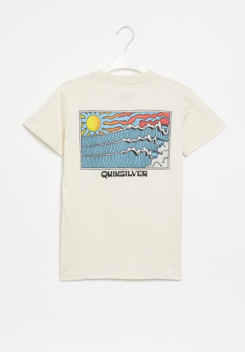 Quiksilver - Scenic sunset short sleeve - white