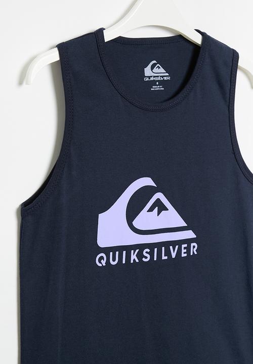 Quiksilver - Corp logo vest - navy blazer