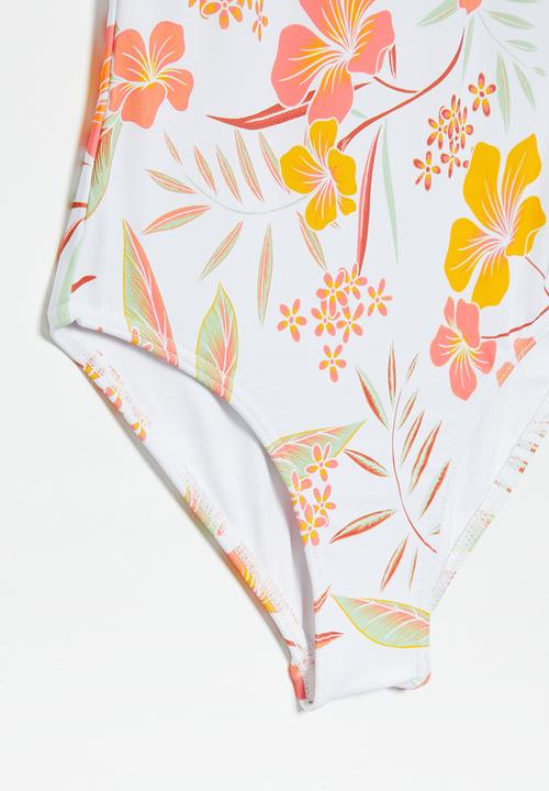 Roxy - Life enjoyers onepiece - bright white chouarni
