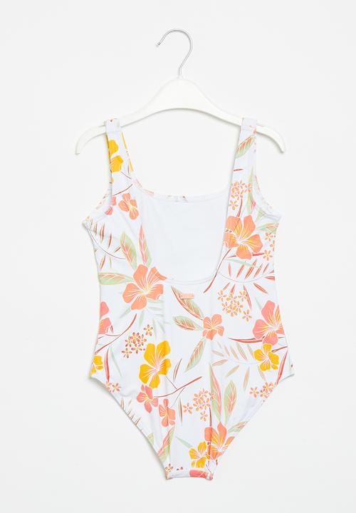 Roxy - Life enjoyers onepiece - bright white chouarni