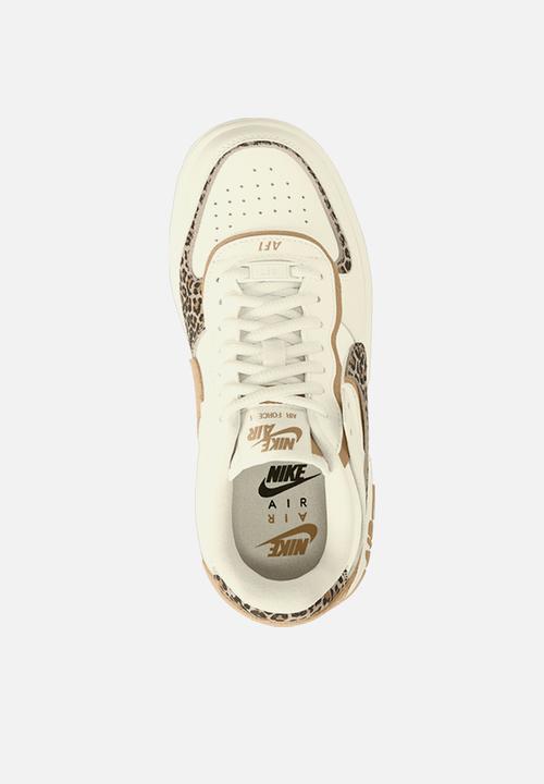 Nike - Air Force 1 shadow - sail/multi-color-sesame-black
