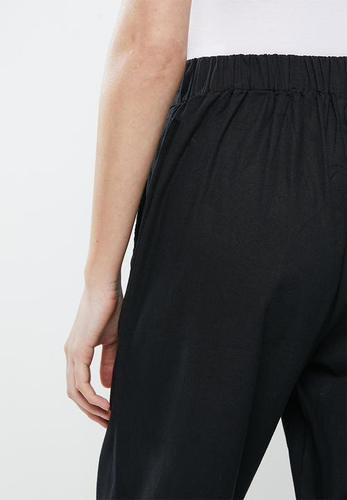Silent Theory - Tropical pant - black