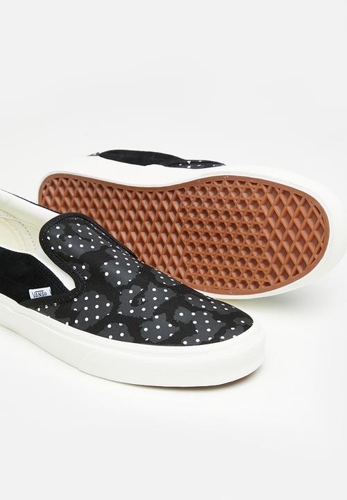 Vans - Classic slip-on - leopard polkadot black/white