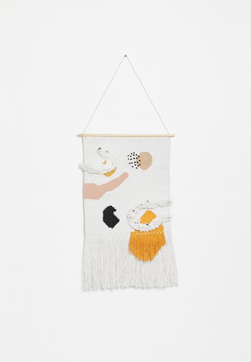 Sixth Floor - Gili tufted wall hanging - multi