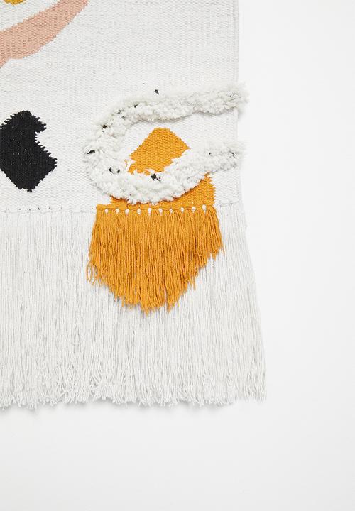 Sixth Floor - Gili tufted wall hanging - multi
