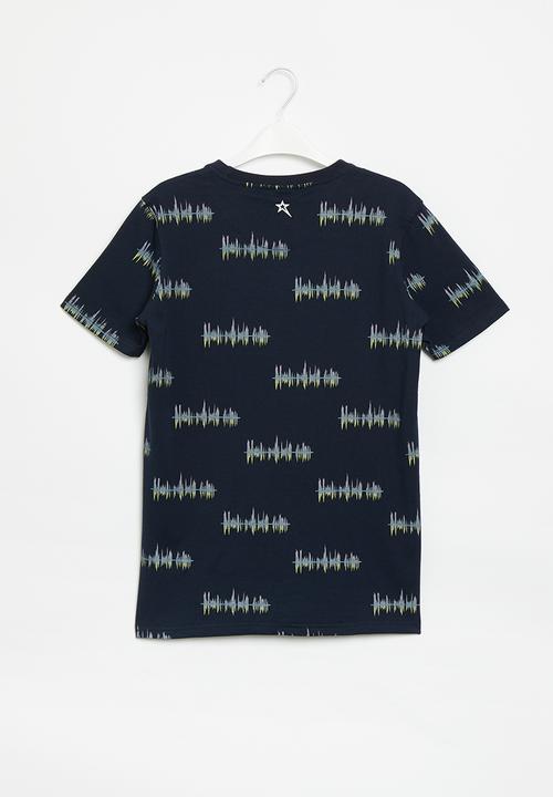 SOVIET - Fashion tee - navy