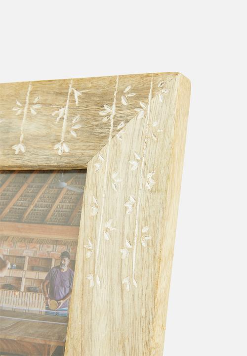 H&S - Mango wood photo frame - natural 