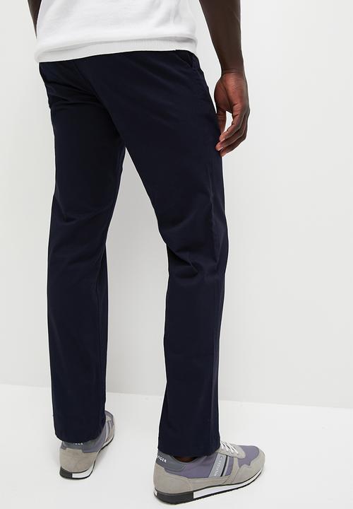 Lark & Crosse - Regular chino pant - navy