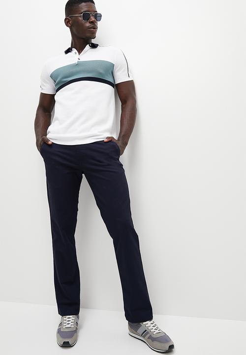 Lark & Crosse - Regular chino pant - navy