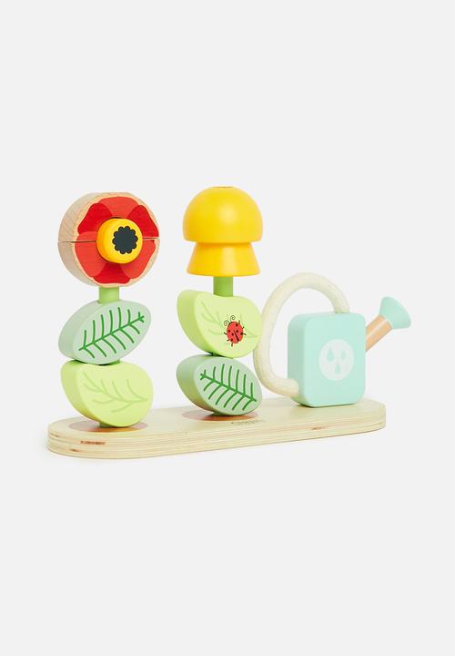 Greenbean Learning - Stacking rings - flower garden