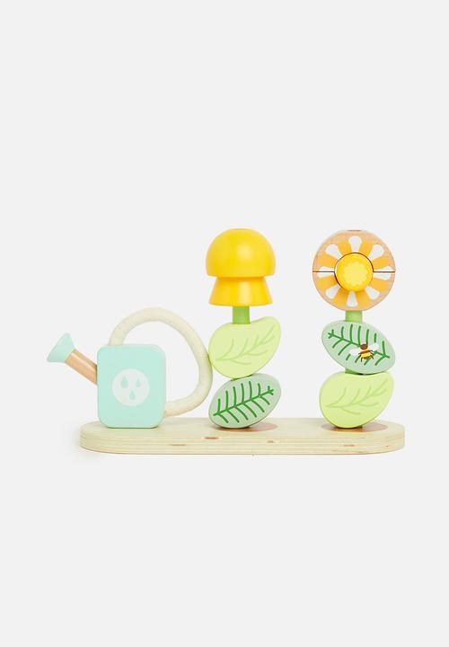 Greenbean Learning - Stacking rings - flower garden