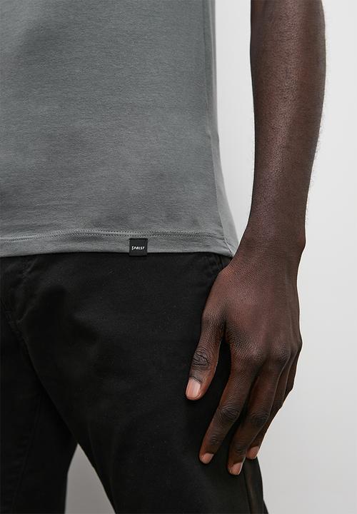 Superbalist - Muscle fit golfer - charcoal
