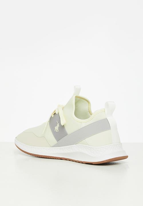 POLO - Athleisure side flash polo sneaker - off white