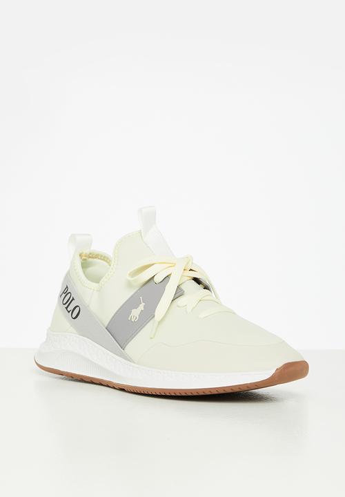 POLO - Athleisure side flash polo sneaker - off white