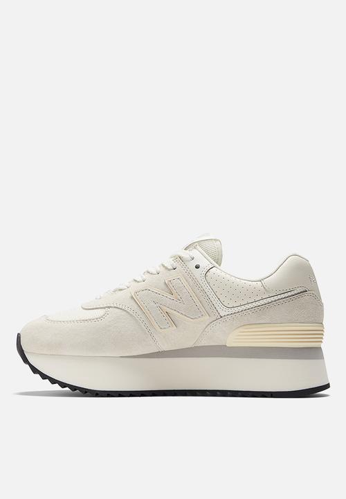 New Balance  - 574 stacked - white