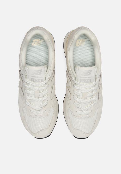 New Balance  - 574 stacked - white
