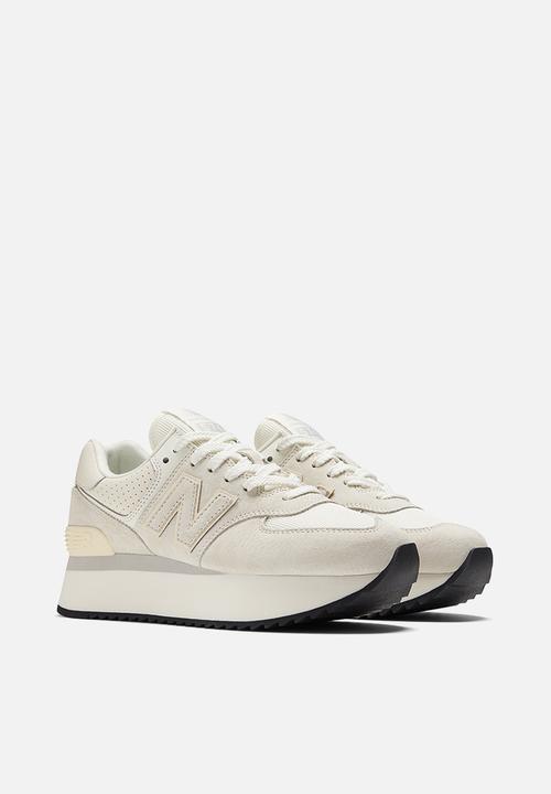 New Balance  - 574 stacked - white