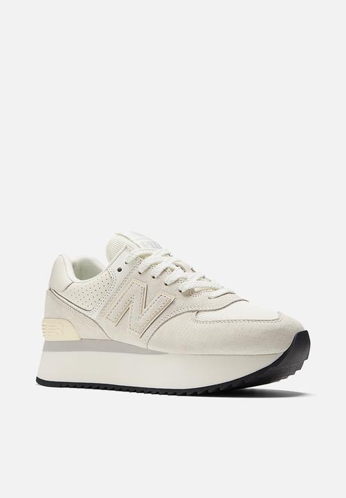 New Balance  - 574 stacked - white
