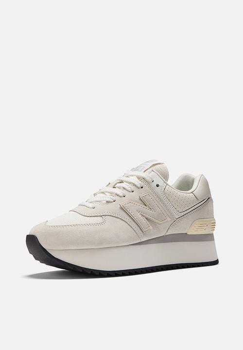 New Balance  - 574 stacked - white