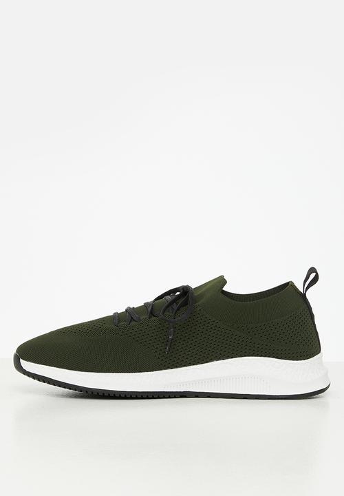 POLO - Classic knit runner - olive