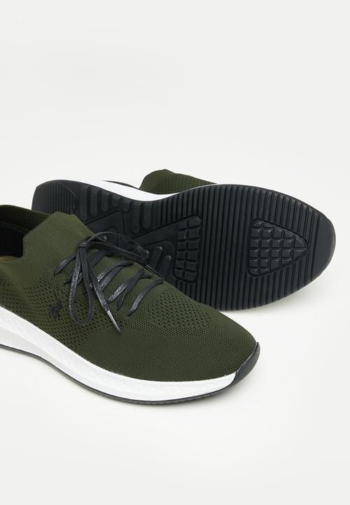POLO - Classic knit runner - olive