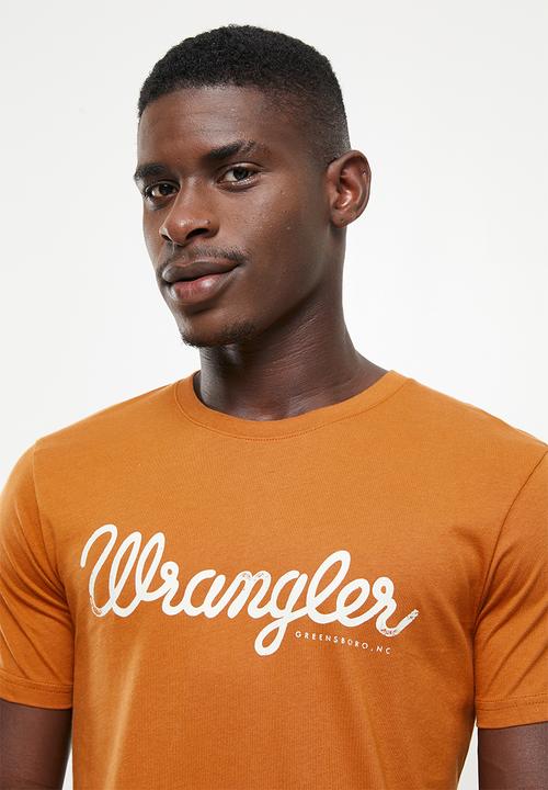 Wrangler - Classic tee - nutmeg